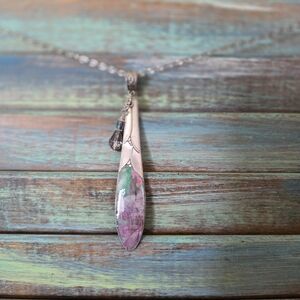 Handmade spoon jewelry, necklace, vintage, unique
